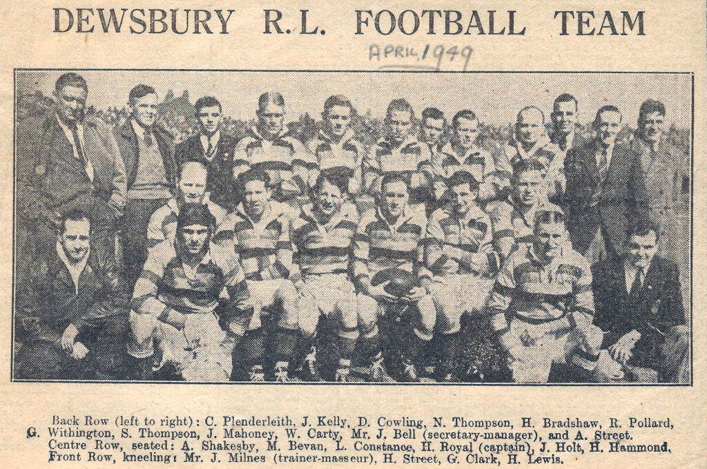 Dewsbury Team Newspaper