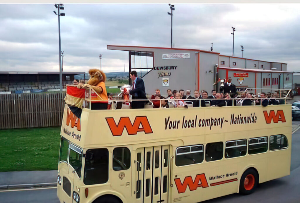 Championship win 1999 – bus