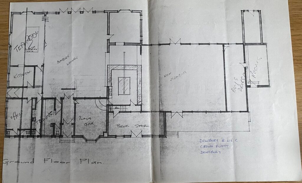 Old Crown Flatt Plan Drawing